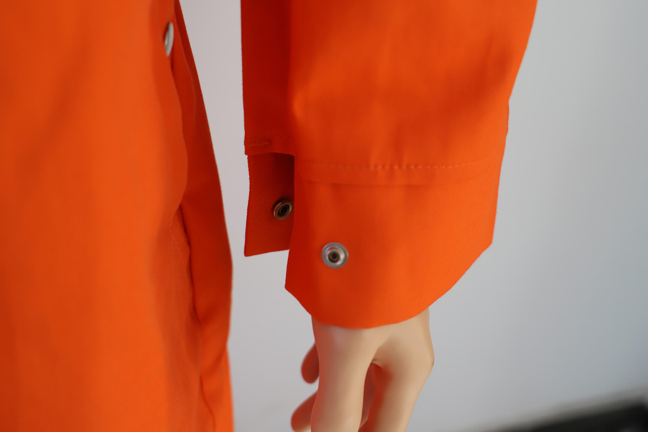 Orange working clothes